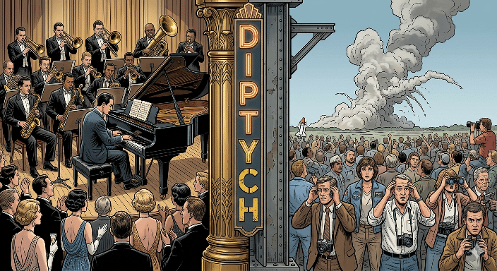 Diptych: The Jazz Wail and the O-Ring