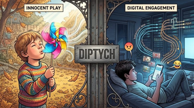 Diptych: The Pinwheel and the Algorithm